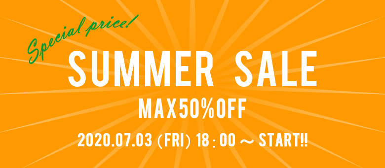 2020年春夏SALE