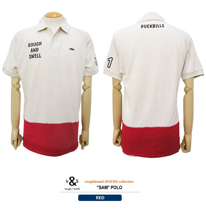 rough&swell（ラフアンドスウェル）ポロシャツ