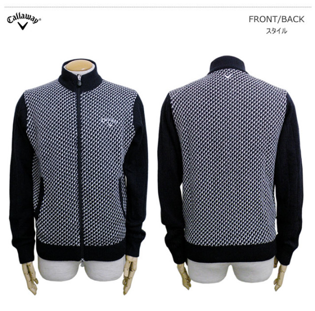 Callaway Apparel ニットブルゾン
